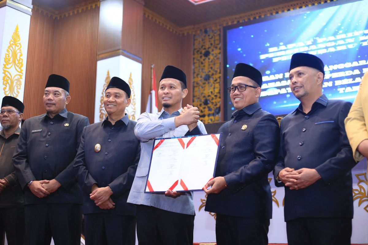 APBD 2026 Pekanbaru Disahkan Rp3,049 Triliun