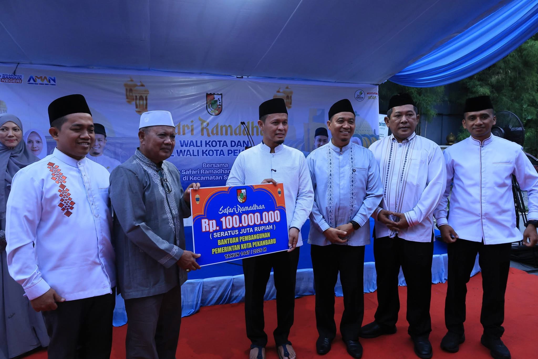 Wako Pekanbaru Berkomitmen untuk Perluasan Masjid Agung Paripurna Ar Rahman