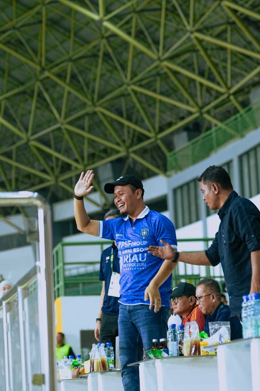 Puncaki Klasemen Sementara, Wako Agung Apresiasi Dampak Positif Semangat Warga untuk PSPS